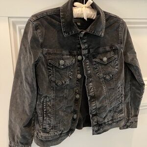 Crushed velvet jacket